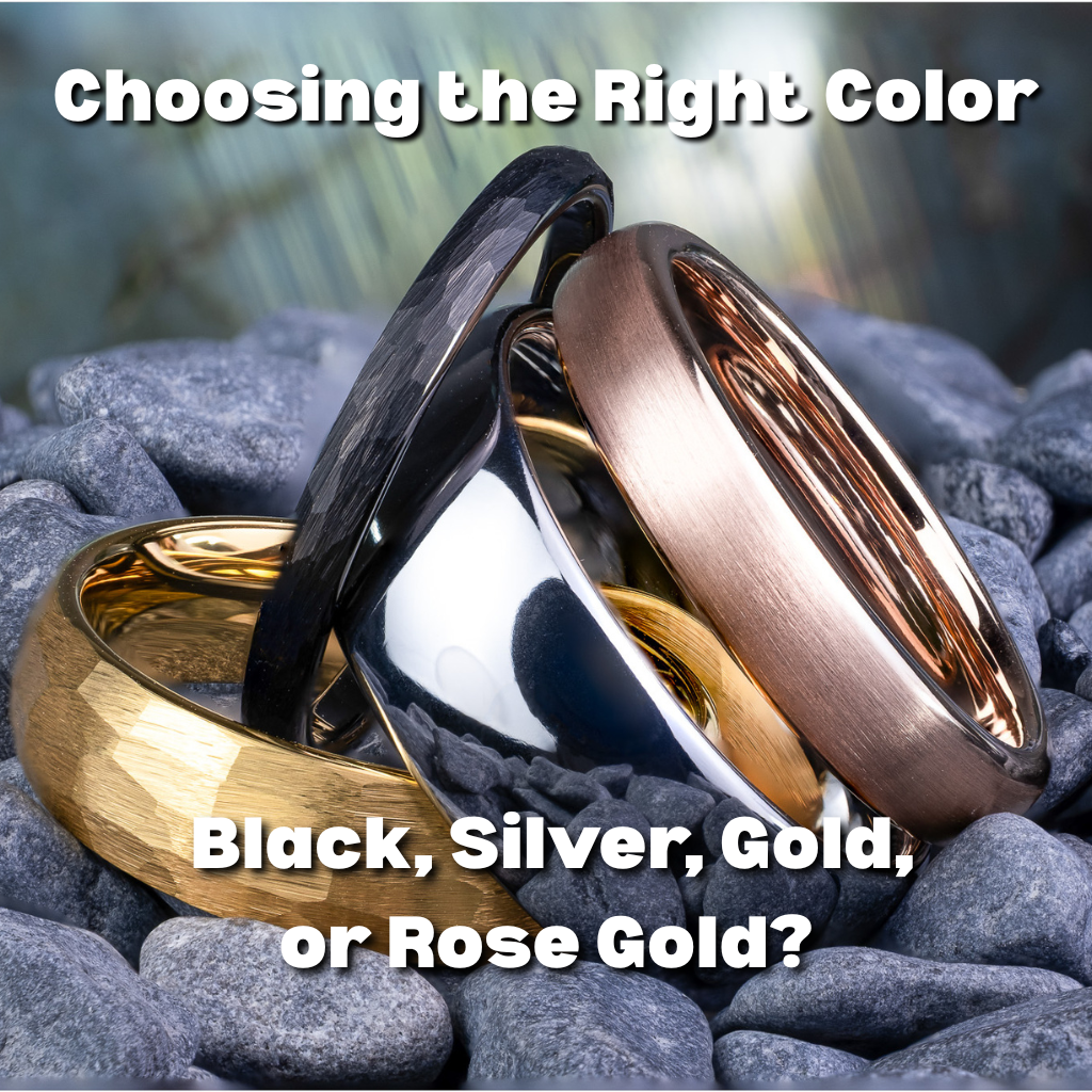 Choosing the Right Color: Black, Silver, Gold, or Rose Gold?