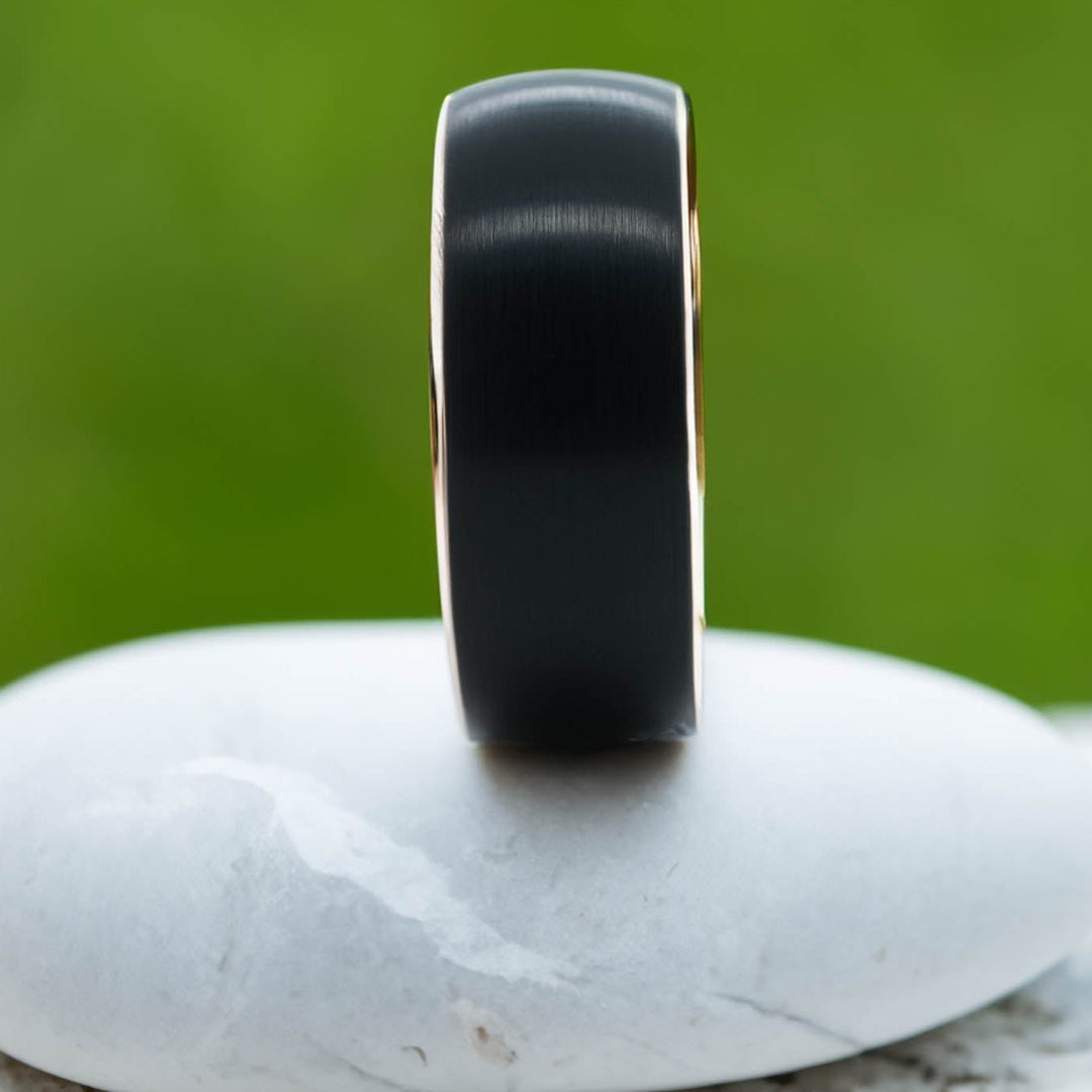 Black Brushed / Rose Gold Interior - 8mm