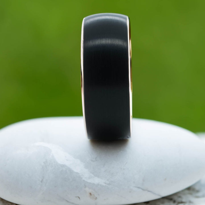 Black Brushed / Rose Gold Interior - 8mm