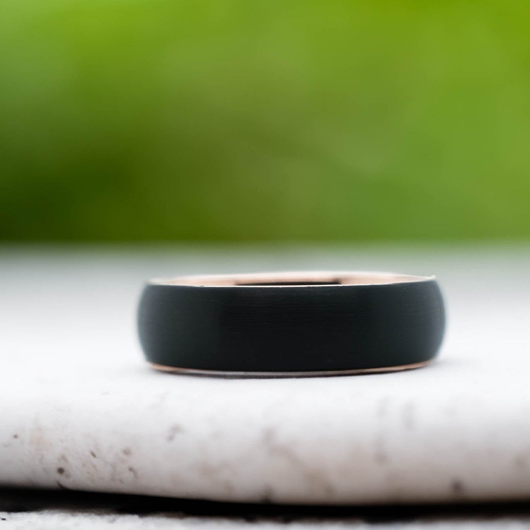Black Brushed / Rose Gold Interior - 6mm