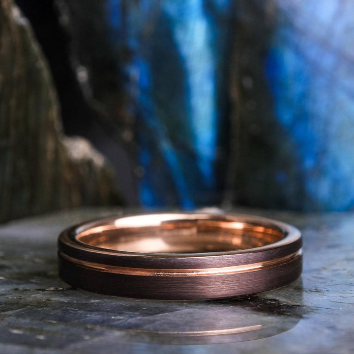 The Mocha | Brushed Stripe - 4mm