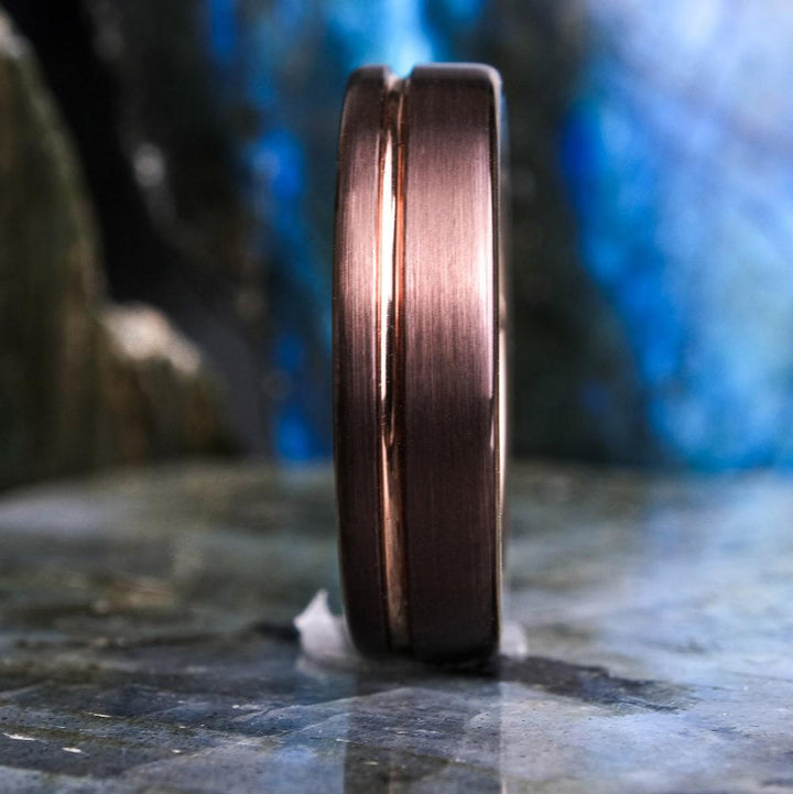 The Mocha | Brushed Stripe - 6mm