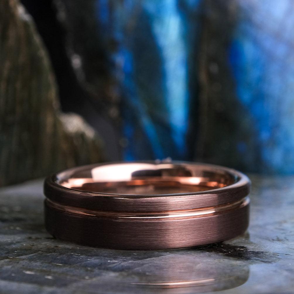 The Mocha | Brushed Stripe - 6mm