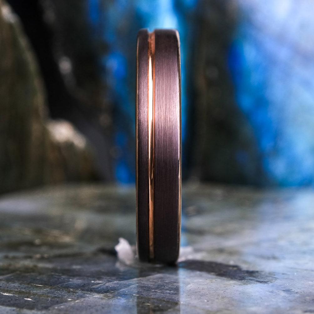The Mocha | Brushed Stripe - 4mm