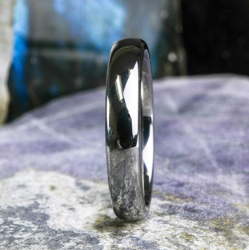 High Polished Silver Band - 4mm