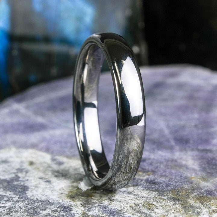 High Polished Silver Band - 4mm