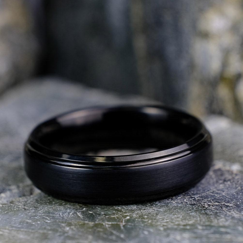 Black Beveled Edge - 6mm