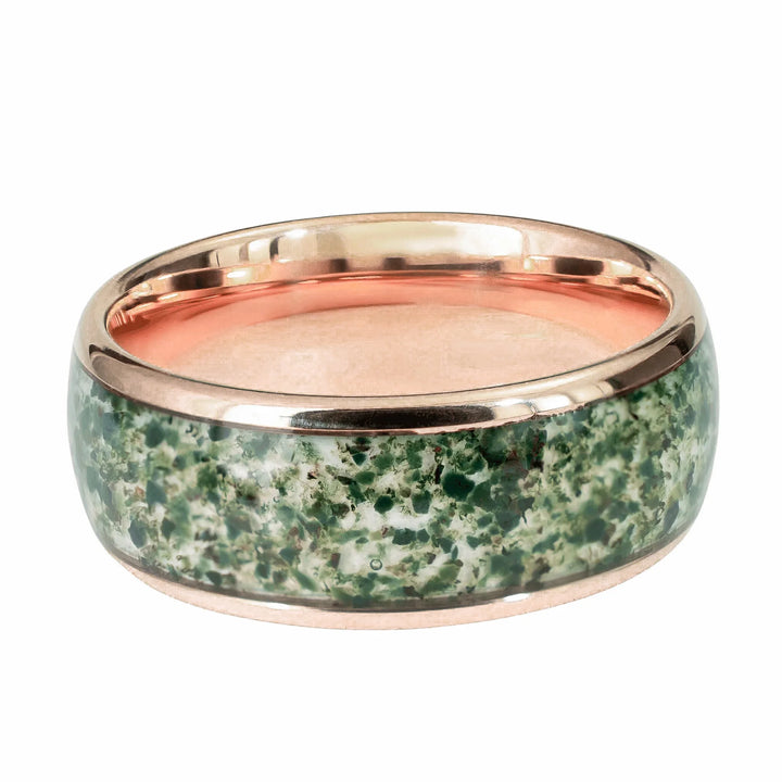 His & Hers Moss Agate Set | 6mm + 8mm