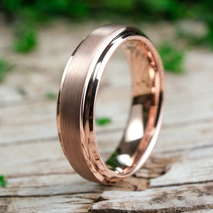 Rose Gold Beveled Edge - 6mm