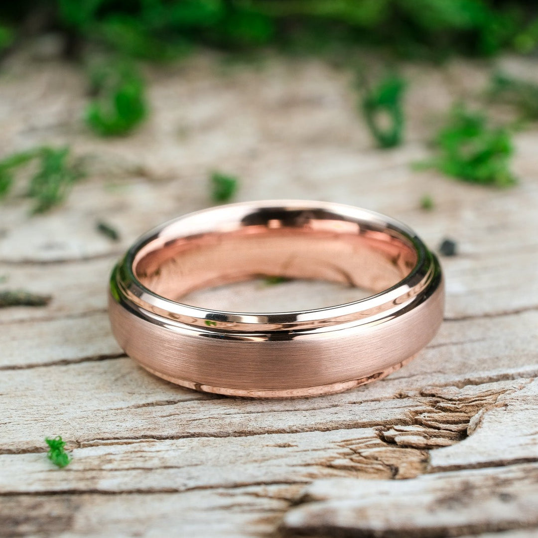 Rose Gold Beveled Edge - 6mm