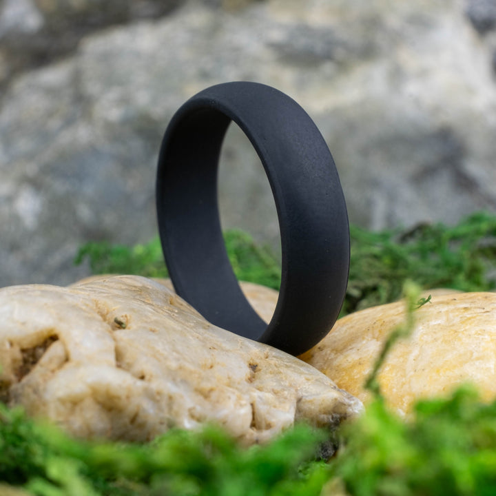 Silicone Black Activity Band - 6mm