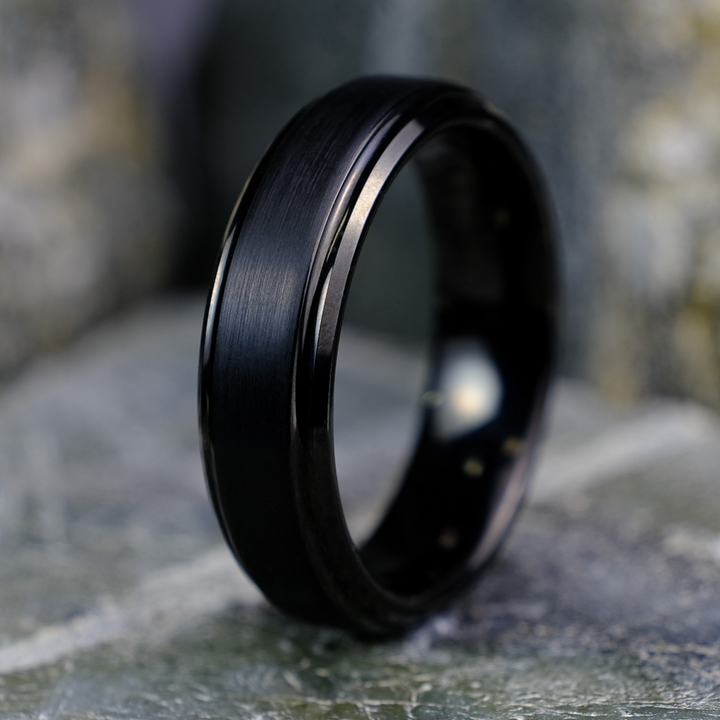 Black Beveled Edge - 6mm