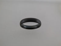 4mm BRUSHED Black Tungsten Carbide Unisex Band