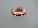 8mm HAMMERED Rose Gold* Tungsten Carbide Unisex Band