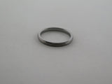 2mm HAMMERED Silver* Tungsten Carbide Unisex Band