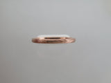 2mm HAMMERED Rose Gold* Tungsten Carbide Unisex Band