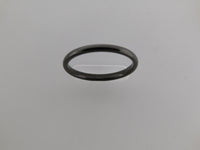 2mm High POLISHED Black Tungsten Carbide Unisex Band
