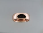 8mm High POLISHED Rose Gold* Tungsten Carbide Unisex Band