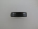 6mm BRUSHED Black Tungsten Carbide Unisex Band With Stripe