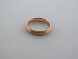 4mm BRUSHED Rose Gold* Tungsten Carbide Unisex Band