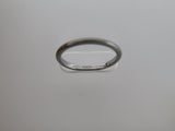2mm BRUSHED Silver* Tungsten Carbide Unisex Band