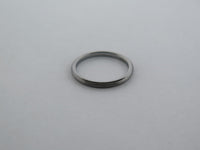2mm BRUSHED Silver* Tungsten Carbide Unisex Band