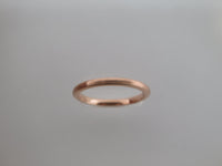 2mm BRUSHED Rose Gold* Tungsten Carbide Unisex Band
