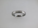 4mm BRUSHED Silver* Tungsten Carbide Unisex Band