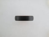 6mm BRUSHED Black Tungsten Carbide Unisex Band With Rose Gold* Interior